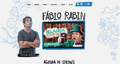 Desktop Screenshot of fabiorabin.com.br